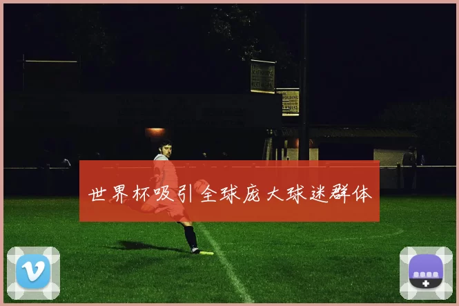 世界杯吸引全球庞大球迷群体