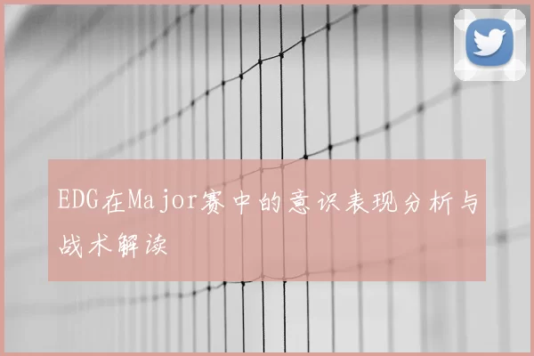 EDG在Major赛中的意识表现分析与战术解读