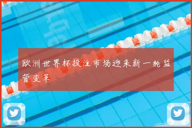 欧洲世界杯投注市场迎来新一轮监管变革